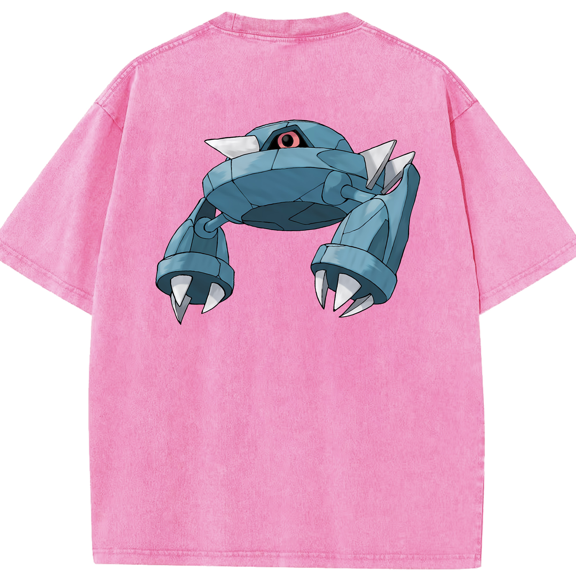 （画像用） ポケットモンスター Pokémon 綿100% ヴィンテージ風 半袖Tシャツ（背面プリント）